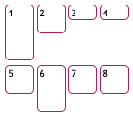 Fixed-size grid